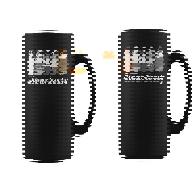 Celebrate Diversity Cute For Guinea Pig Lovers Graphic Print Coffee Mug