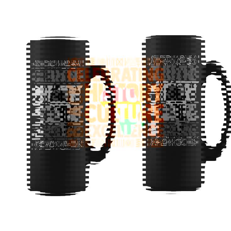 Celebrating Black History Culture Excellence Junenth Coffee Mug