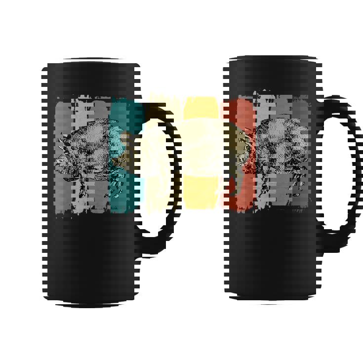 Cerda Lechón Retrointage Para Los Amantes De Los Cerdos Taza de café