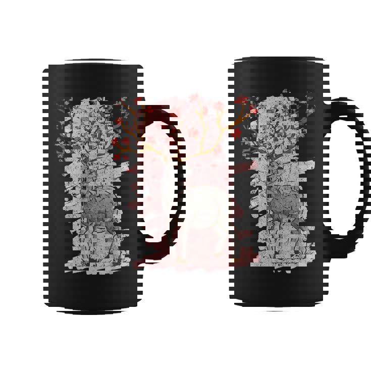 Cerf Sakura Tasse