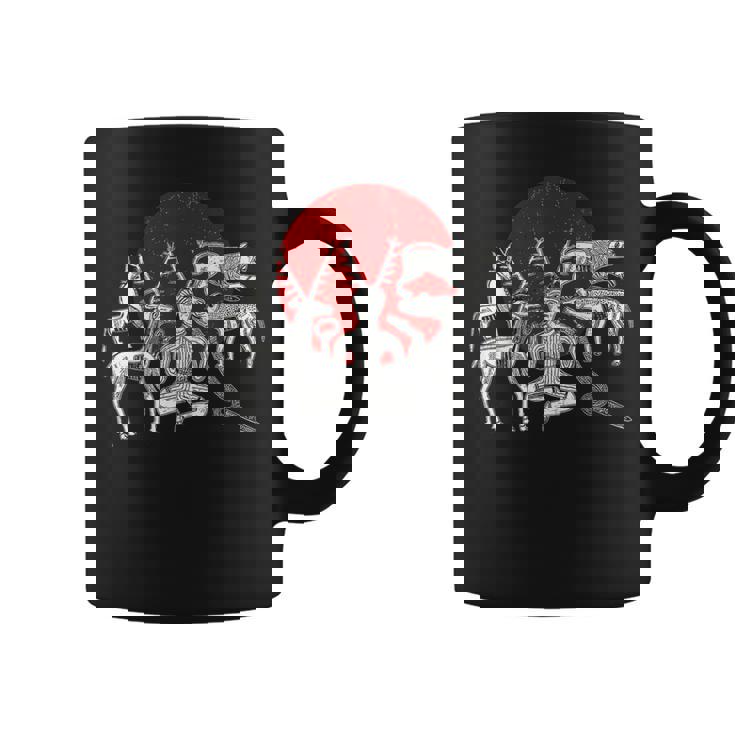 Cernunnos Horned God Worship The Old Gods Celtic Norse Graphic Print Coffee Mug