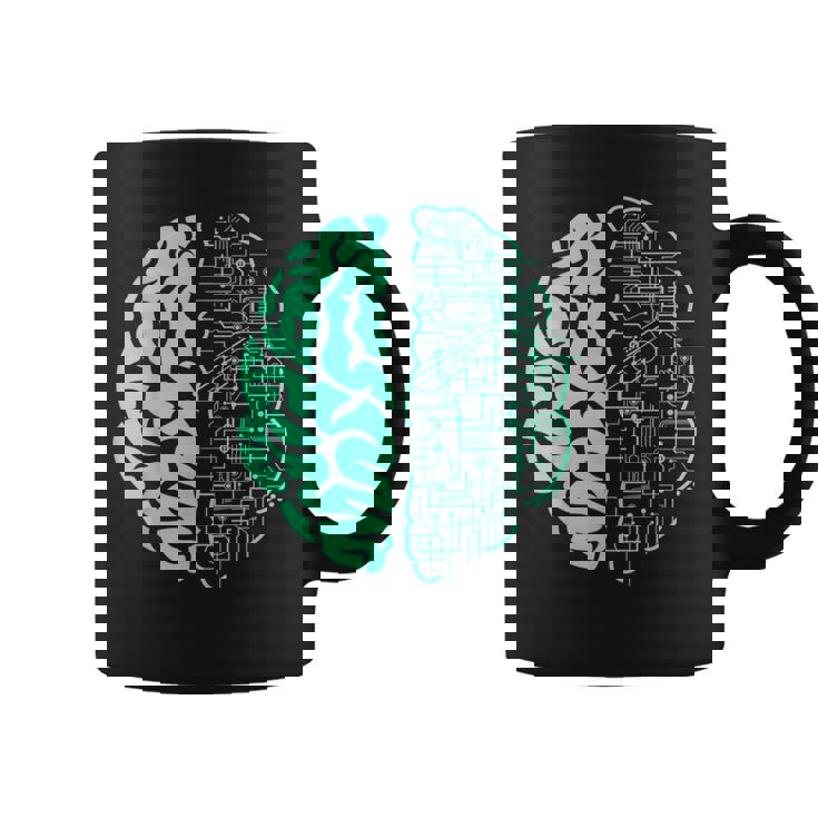 Cerveau Électrique Intelligence Artificielle Tasse