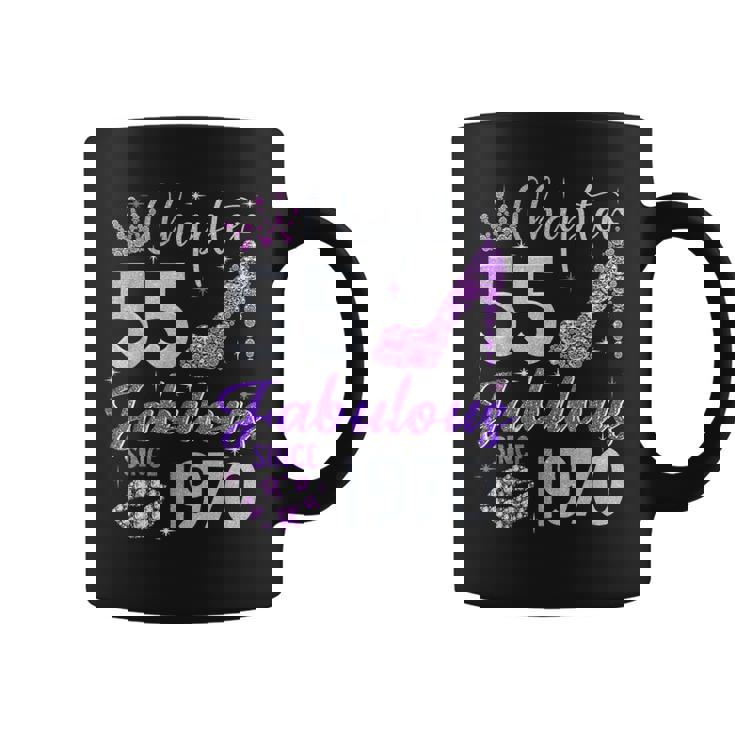Chapter 55 Fabulous Since 1970 55Th Birthday Girl Coffee Mug