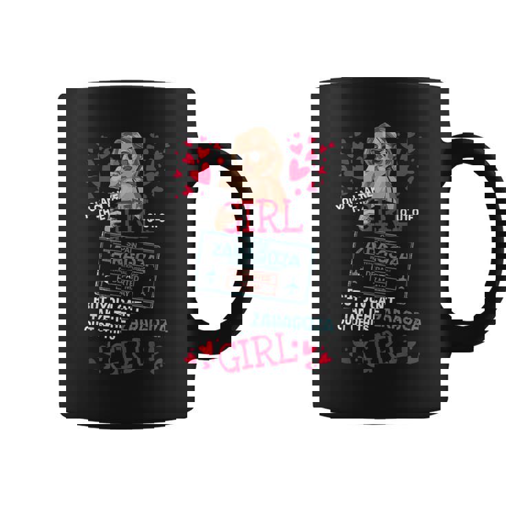 Chica Orgullosa De Zaragoza Taza de café