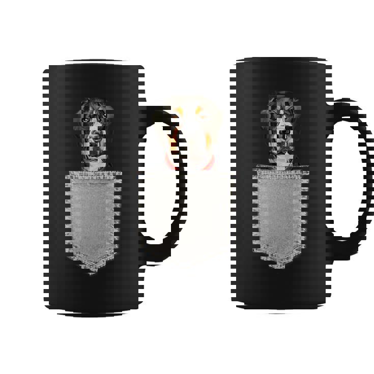 Chien Grand Bouvier Suisse En Poche Dog In Pocket Tasse