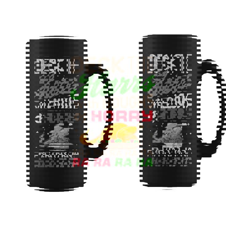 Christmas Deck The Harrs Turkey Dinner Graphic Print Coffee Mug