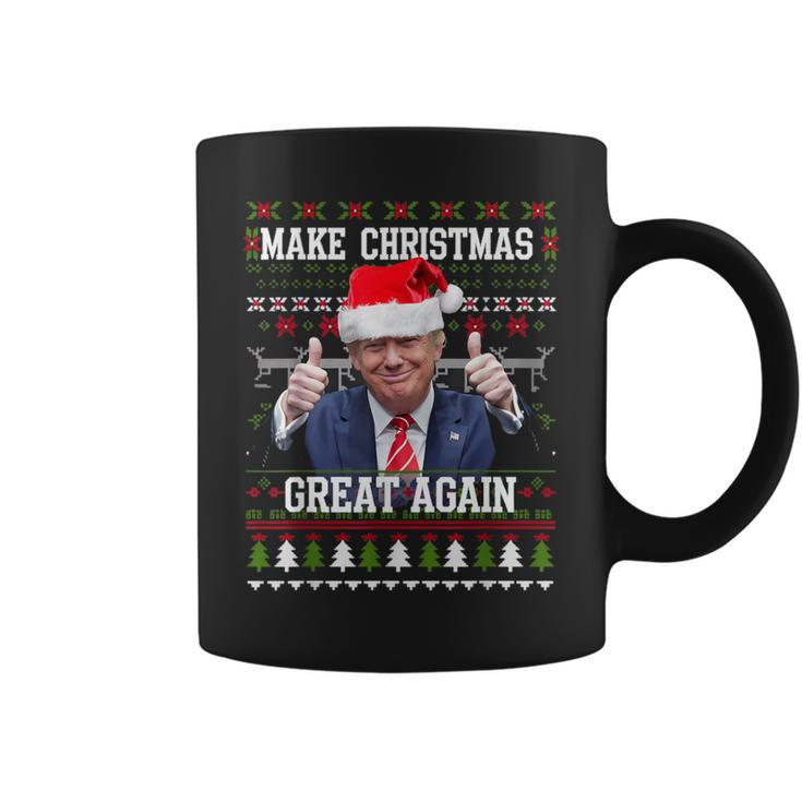 Make Christmas Great Again Trump Holiday Tassen