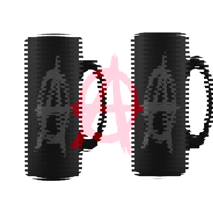 Clásico Punk Rock Anarquista-Un Símbolo De Anarquía Cuello Taza de café