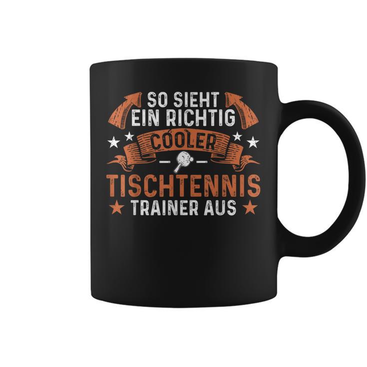 Coach With Ein Richtig Cool Table Tennis Trainer Tassen