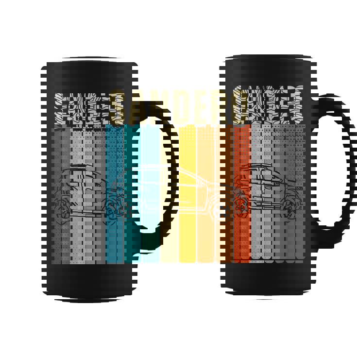 Coche Sandero Hatchback Stepway Retrointage Taza de café