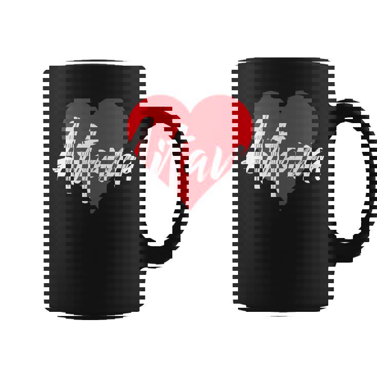 Con Nombre I Love Aitana I Heart Named Taza de café