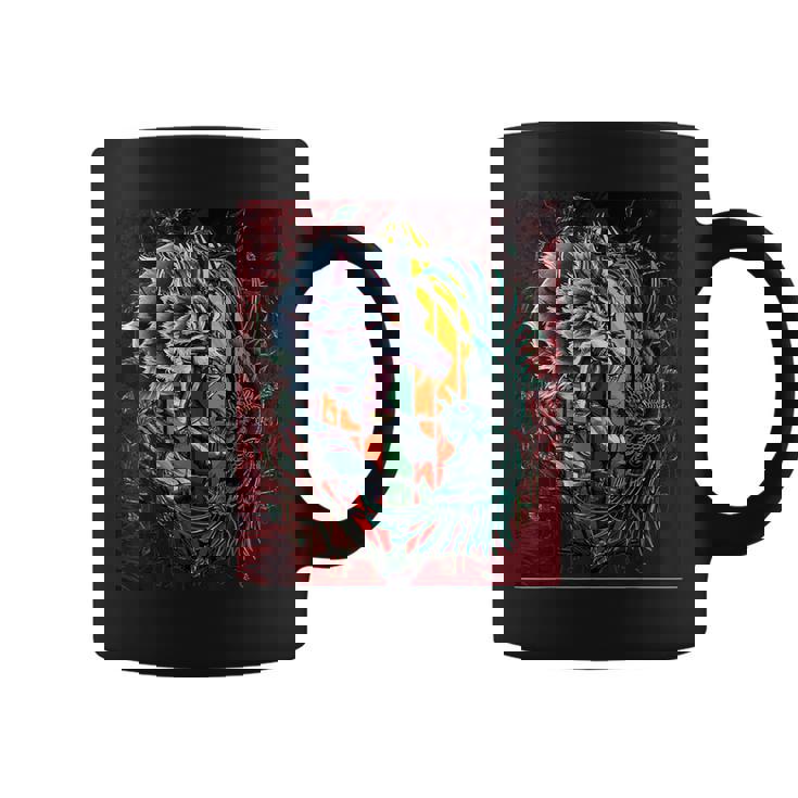 Corbeau Japonais Tokyo Kitsune Inspiré Du Style Asiatique Des Années 80 Tasse