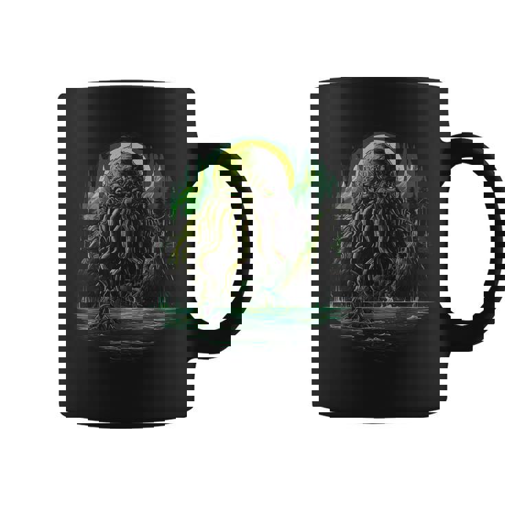 Cthulhu Horror Lovecraft Taza de café