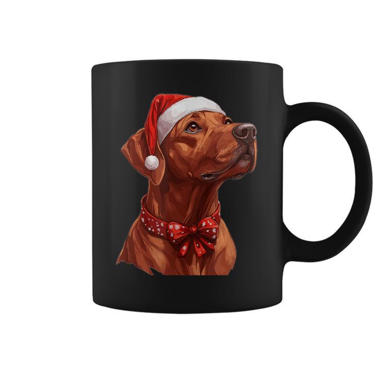 Cute Rhodesian Ridgeback Dog Christmas Merry X-Mas Graphic Tassen