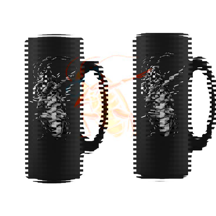 Dabbing Cockroach Wearing Sunglasses Graphic Print Coffee Mug