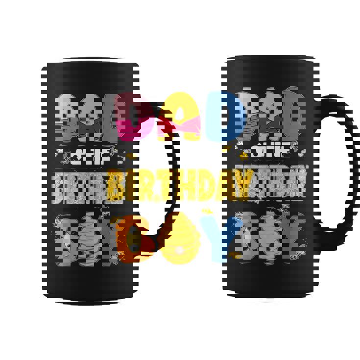 Dad And Mom Of The Birthday Boy Bee Honey Family Party Decor Coffee Mug