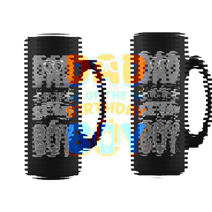 Dad And Mom Of The Birthday Boy Family Party Decorations Coffee Mug