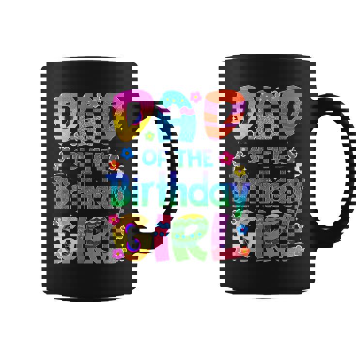 Dad And Mom Of The Birthday Girl Family Party Decorations Coffee Mug