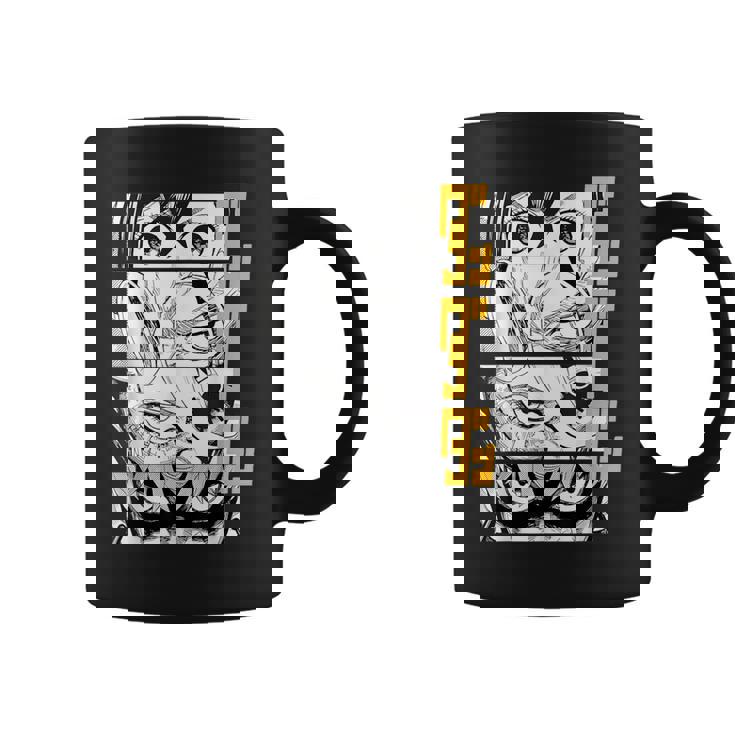 Dandadans Anime Eyes Kaijus Coffee Mug