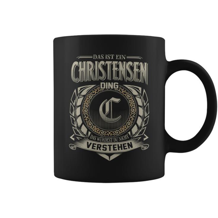 Das Ist Ein Christensen Ding Christensen Name Tassen