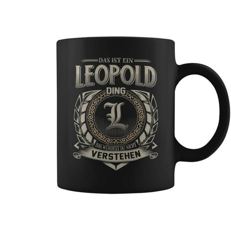 Das Ist Ein Leopold Ding Leopold Name Tassen