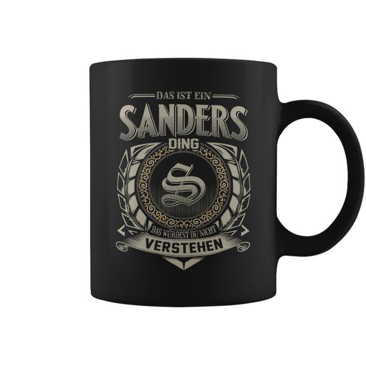 Das Ist Ein Sanders Ding Sanders Name Tassen