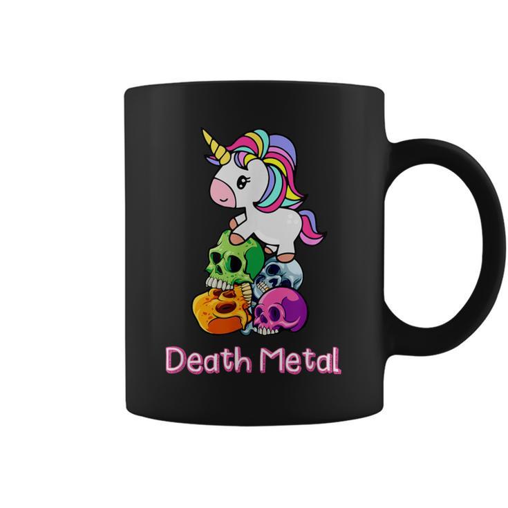 Death Metal Unicorn Cute Rock Metal Emo Alternative Tassen