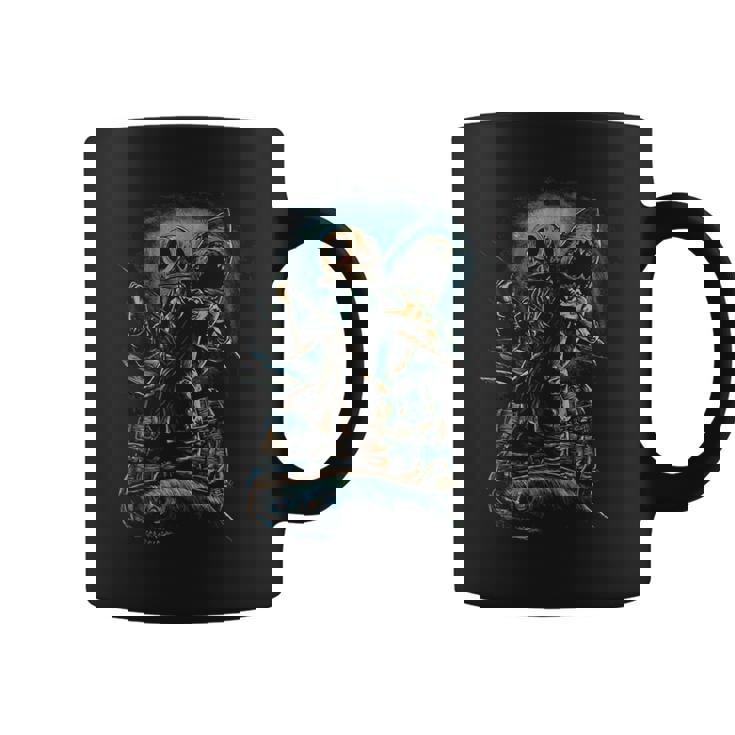 Deep Sea Commercial Diver Fishing Scuba Diving Boating Graphic Print Coffee Mug