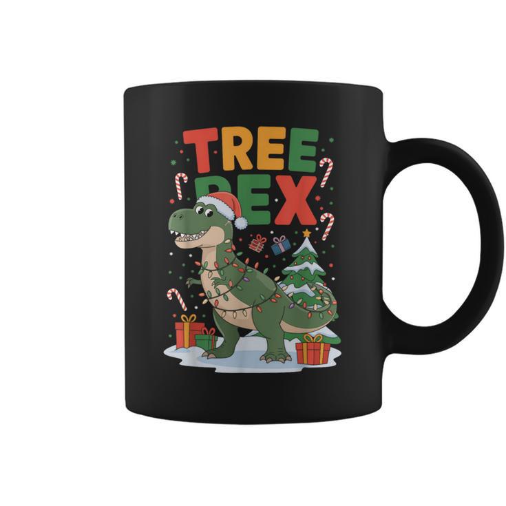 Dinosaur Christmas Jumper Xmas Tree Rex Pyjama Tassen