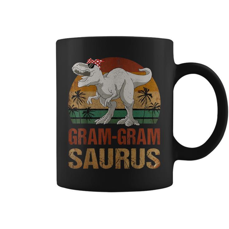 Dinosaur Gram-Gram Saurus Vintage Mother's Day Coffee Mug