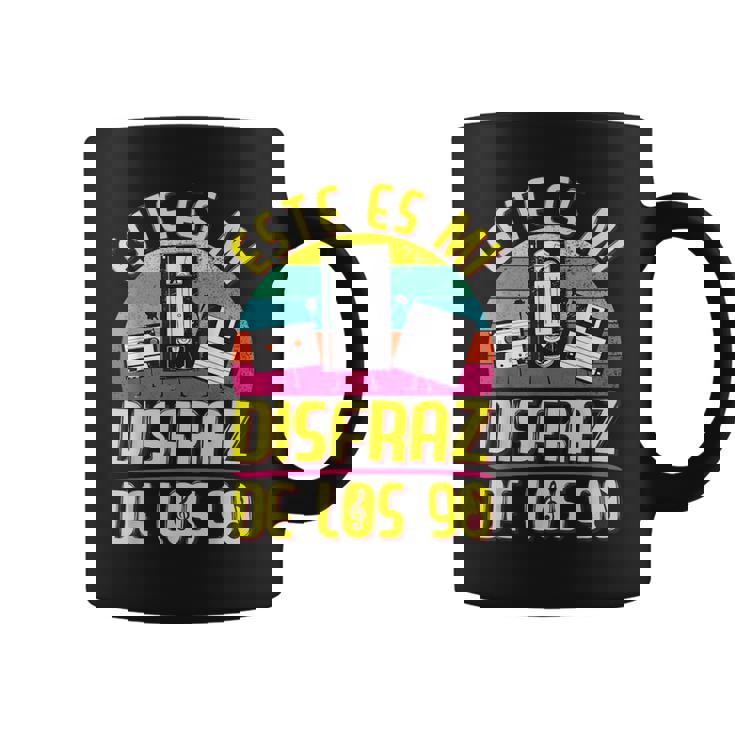Disfraz Años 90 90S Outfit 90S Costume Niña Cassette Taza de café