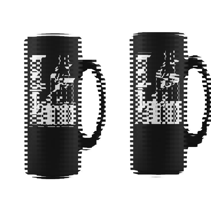 Divertido El Padrino Para Padrino Español Taza de café