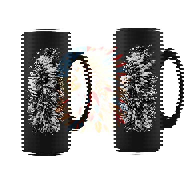 Drapeau Indien Indien Indien Américain Tasse