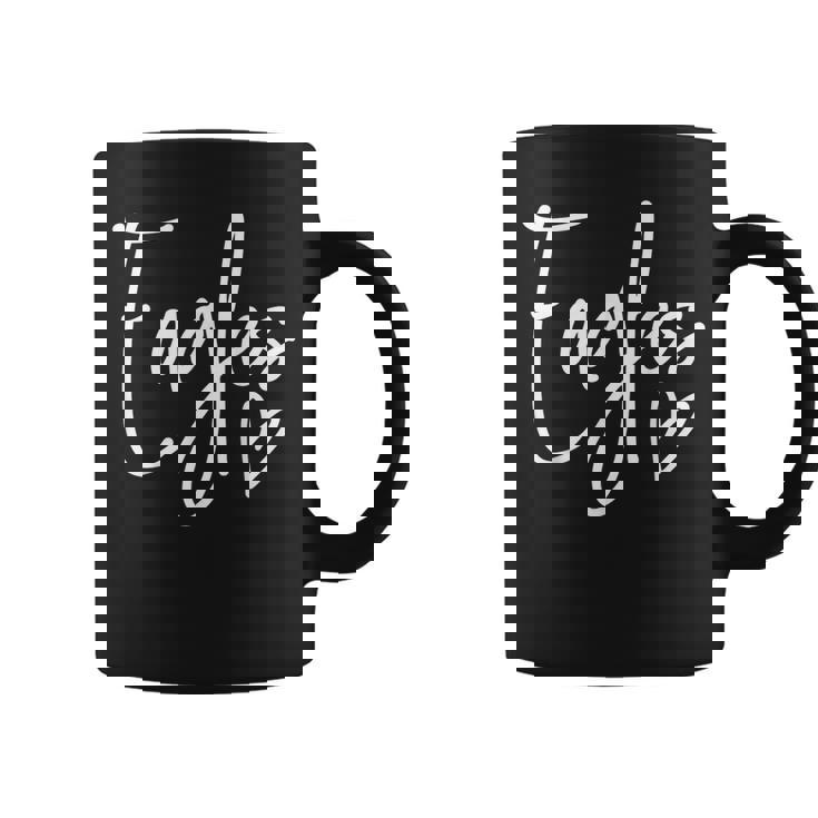 Eagles Team Pride School Spirit Heart Coffee Mug