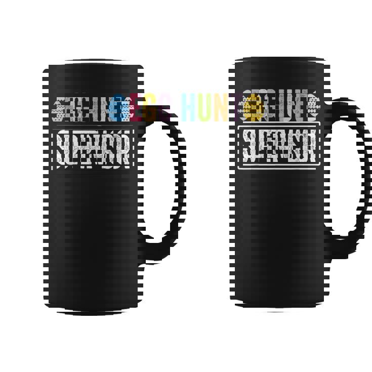 Easter Egg Hunt Supervisor Mom Dad Men Women Kids Graphic Print Coffee Mug