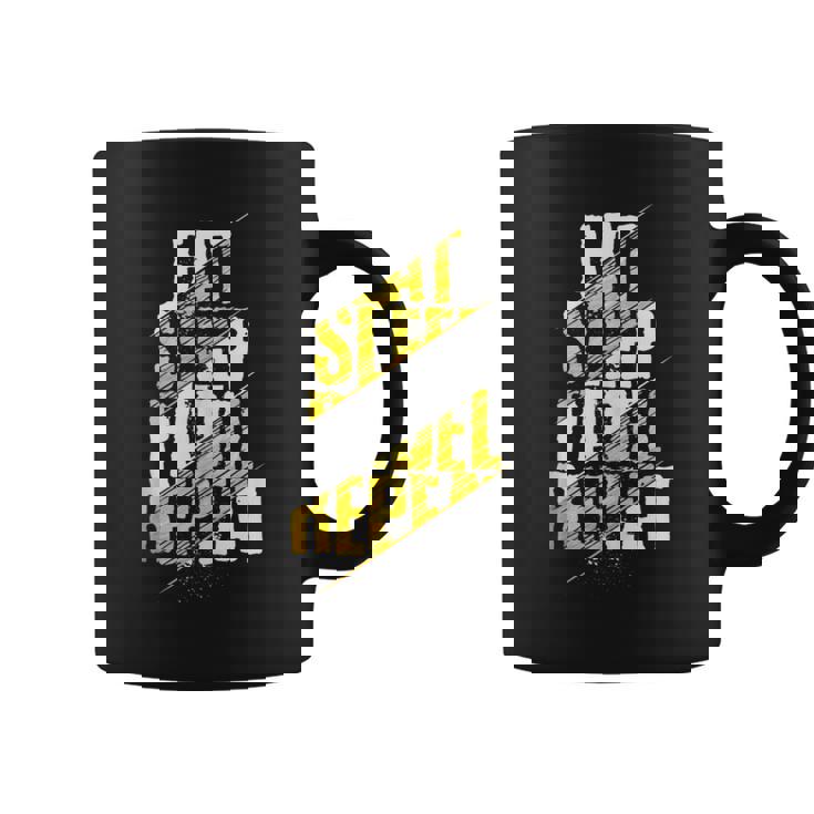 Eat Sleep Padel Repeat Padel Tennis Divertido Padelista Sin Mangas Taza de café
