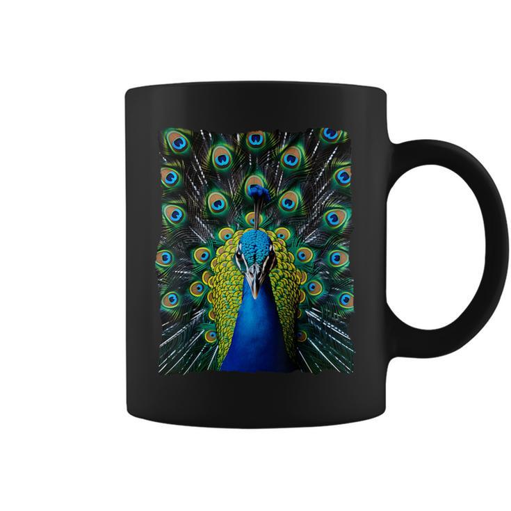 Elegant Peacock Eye Bird Watcher Blue Peacock Tassen