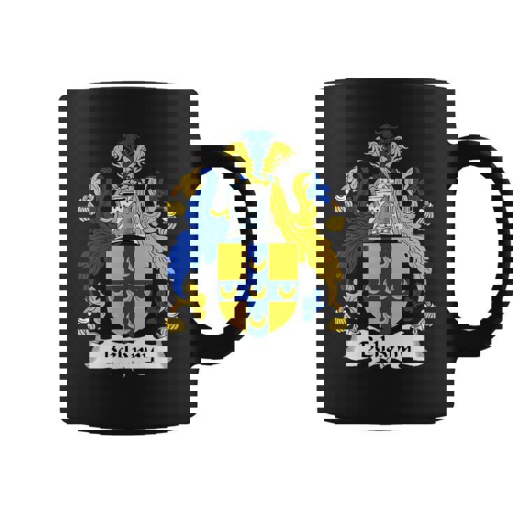 Escudo De Armas Bellamy Escudo De La Familia Taza de café
