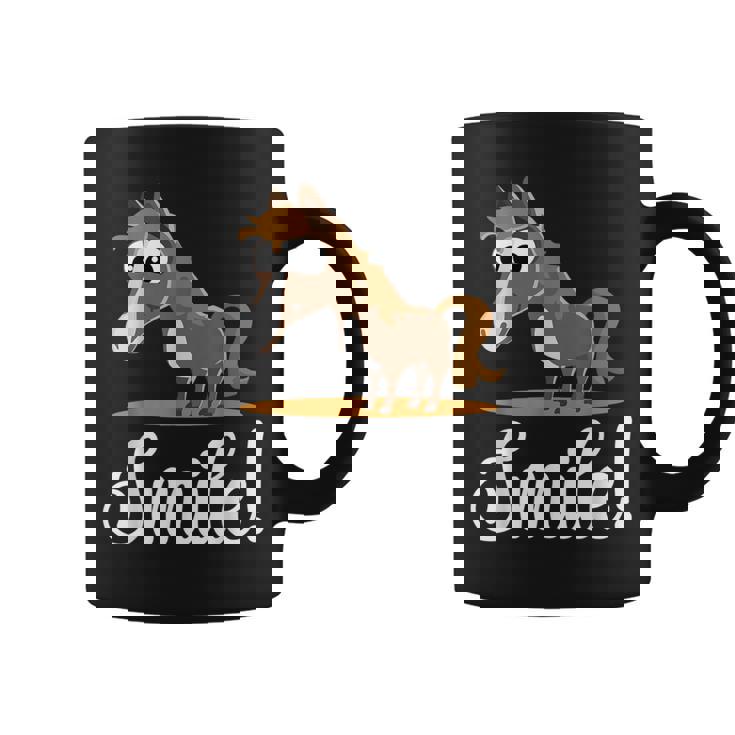 Establo De Caballos Pony Yardas De Caballos Chica Jinete Taza de café