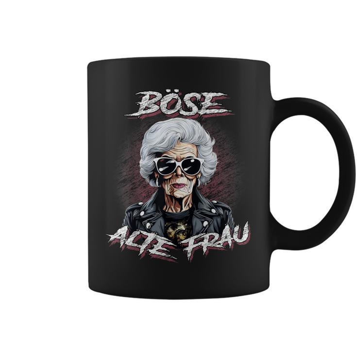 Evil Old Woman Women's Motorcycle Sarcasm Tassen