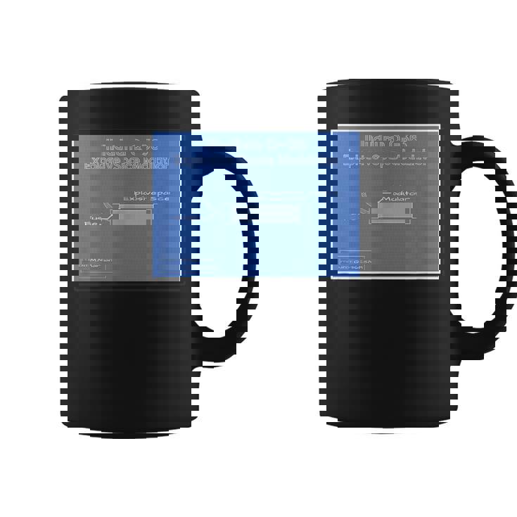 Explosive Space Modulator Classic Cartoon T Shirt Graphic Print Coffee Mug