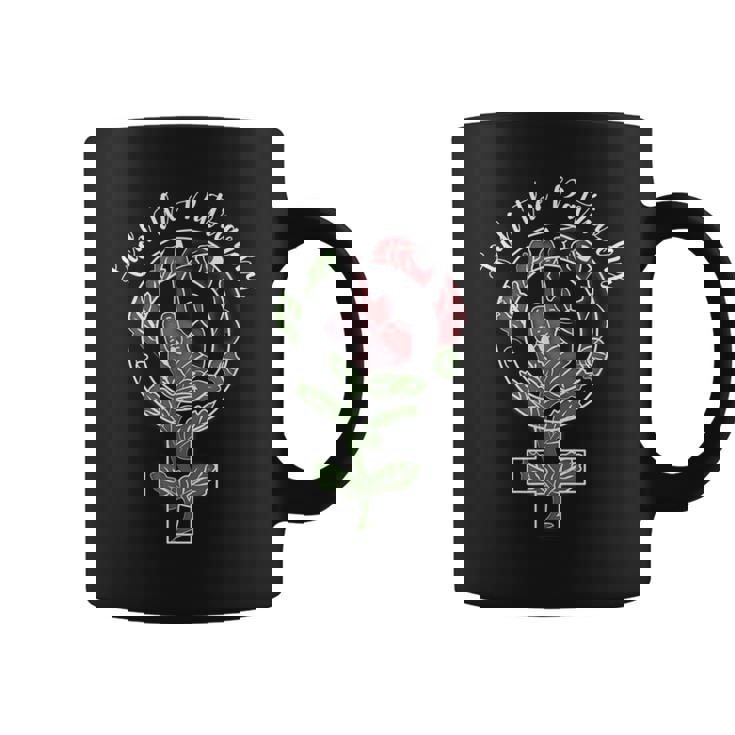 F-Uck El Patriarcado Símbolo Feminista My Body My Choice Taza de café