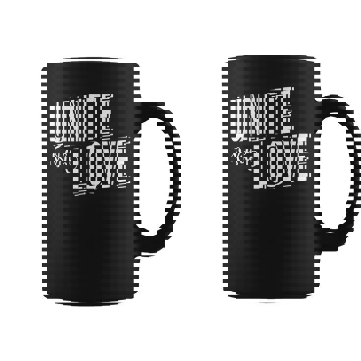 Family & Friends Get Together Unite With Love Graphic Print Coffee Mug