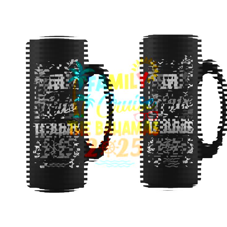 Family Cruise The Bahamas 2025 Summer Matching Vacation Coffee Mug