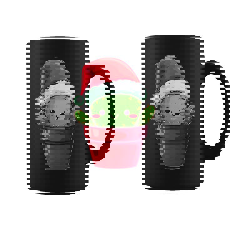 Feliz Navidad Árbol De Cactus Kawaii Amante De Cactus Divertido Navidad Taza de café