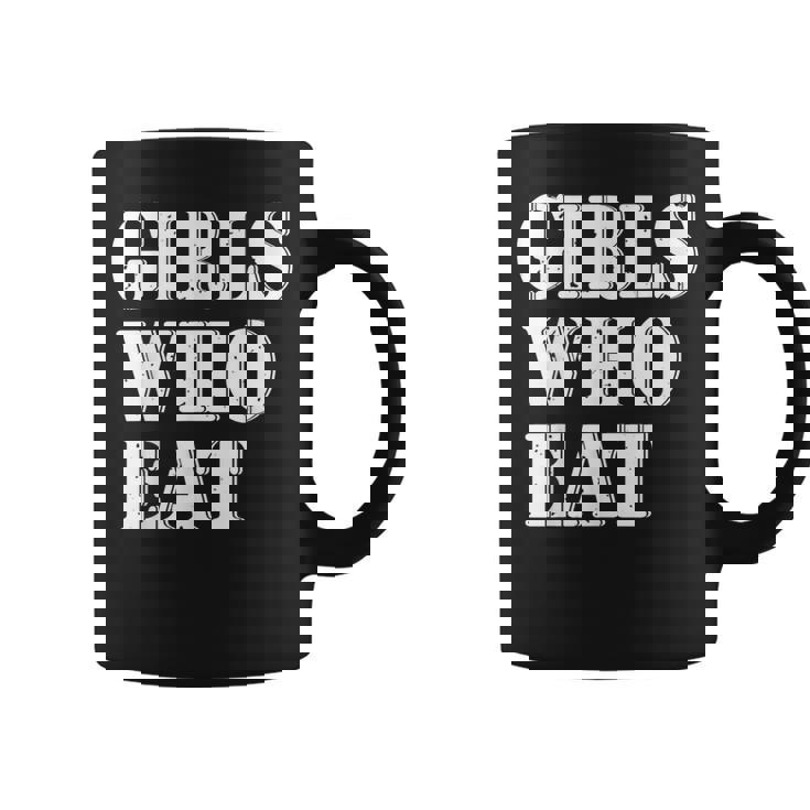 Filles Qui Mangent Gymmer Fitness Tasse