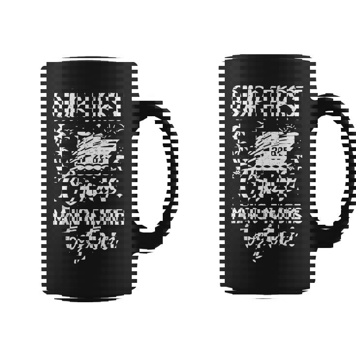 Our First Cruise 2025 Together Family Trip Matching Couples Coffee Mug