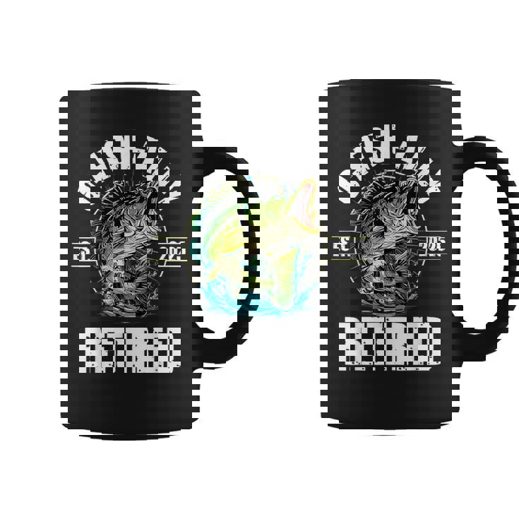Fisherman Fishing Retirement O-Fish-Ally Retired 2025 Coffee Mug