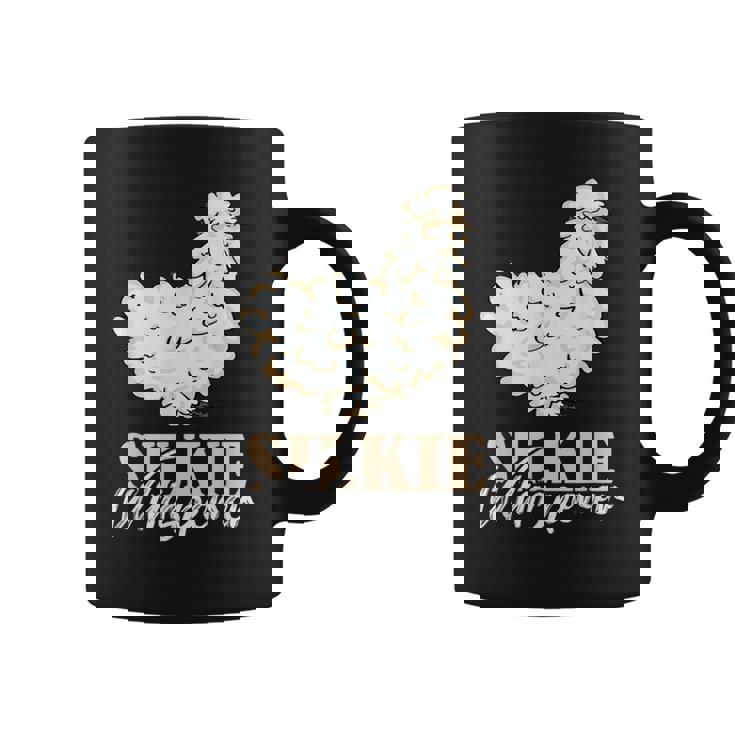 Fluffy Feathers Backyard Chicken Whisperer Silkie Chicken Lover Silky Chicken Small -Adult Short Sleeve Classic Fit Modern Classic Travel Poultry Enthusiasts Graphic Print Coffee Mug