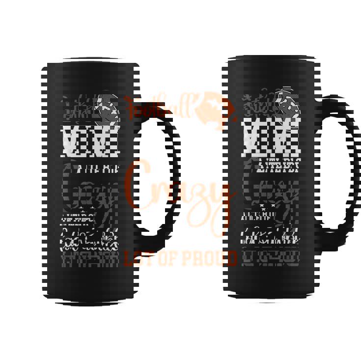 Football Mimi Proud Mimi Of A Football Player Coffee Mug